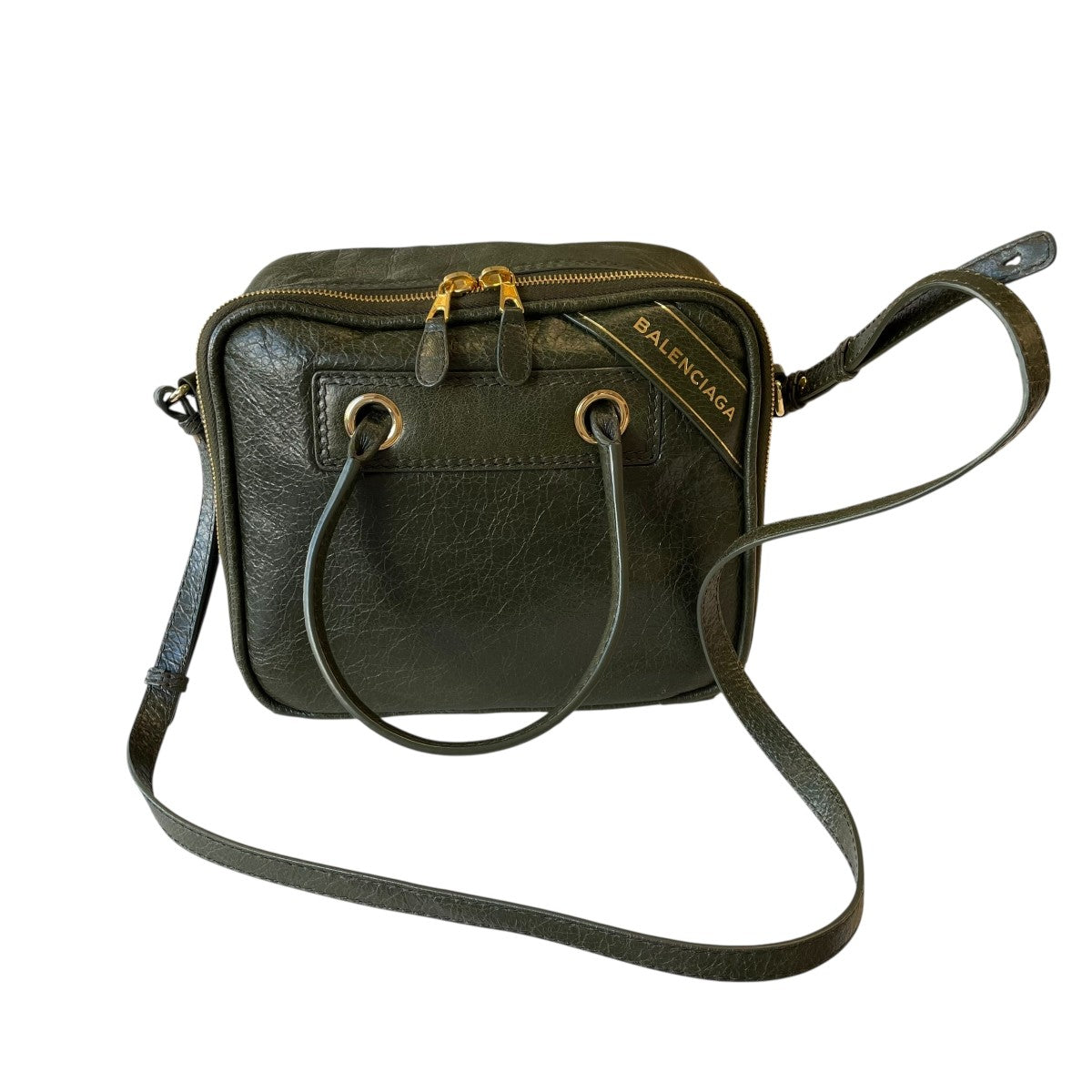 ◆良品◆ バレンシアガ ハンドバッグ 鞄 466541 ブランケット スクエア BALENCIAGA(バレンシアガ) ブランケット スクエアS2WAY