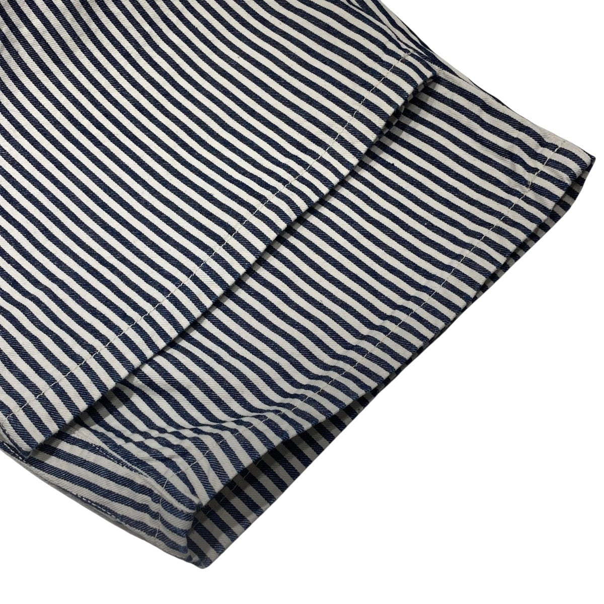 JAMES PANTS HICKORYストライプワイドパンツ