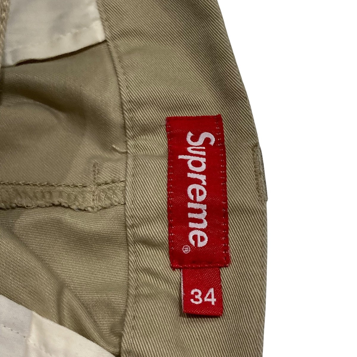 Supreme ワークパンツ　サイズ34 Supreme(シュプリーム) ワークパンツ カーキ サイズ 34｜【公式