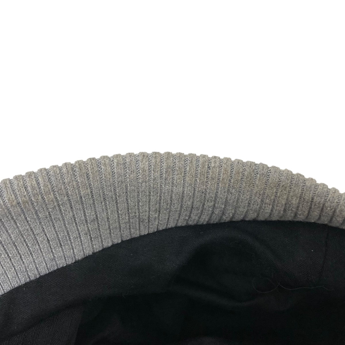 JUNTAE KIM ダメージ加工ベレー帽 古着・中古-4枚目のアイテム画像