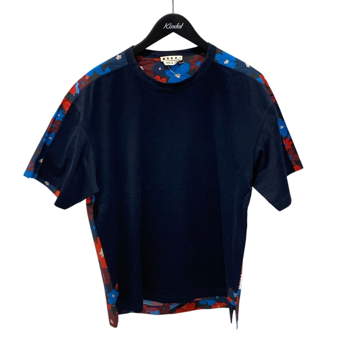 MARNI(マルニ) 半袖TシャツHUMU0009Q0 HUMU0009Q0 ネイビー