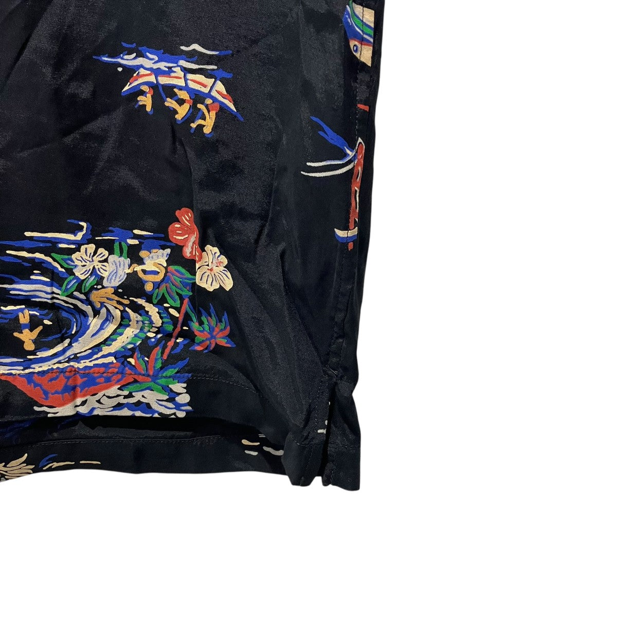 SCHOTT BROS． 25SSパイナップルジュース RAYON SHIRT SHELL半袖シャツ782-5123015 古着・中古-5枚目のアイテム画像