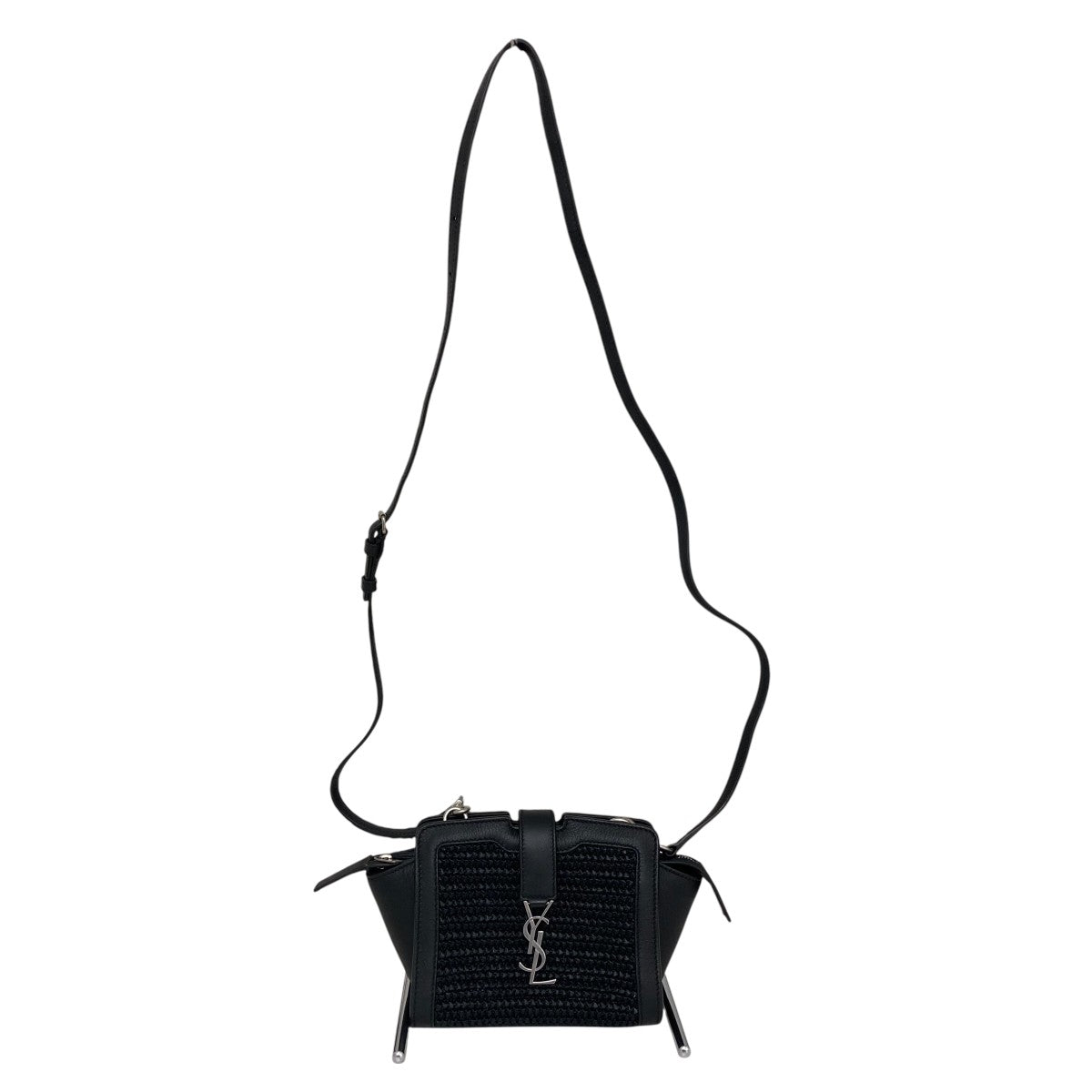 Saint Laurent ラフィアミニショルダーバッグ452322