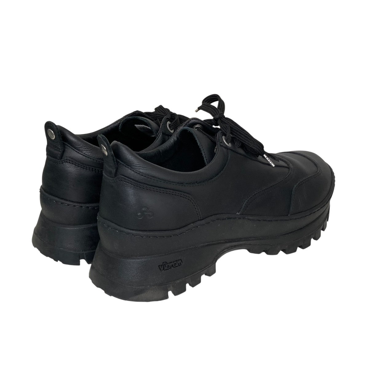 OAO(オーエーオー) ジップレザースニーカー ブラック サイズ 25