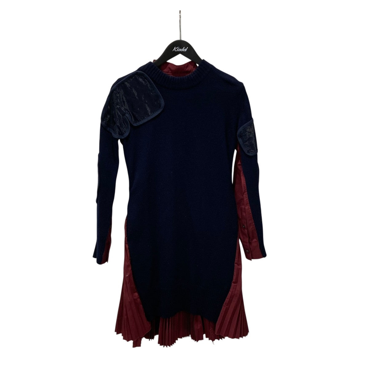 sacai × A.P.C. ★デニムワンピース 美品 A P C × sacai アーペーセー サカイ コラボ デニム ロング