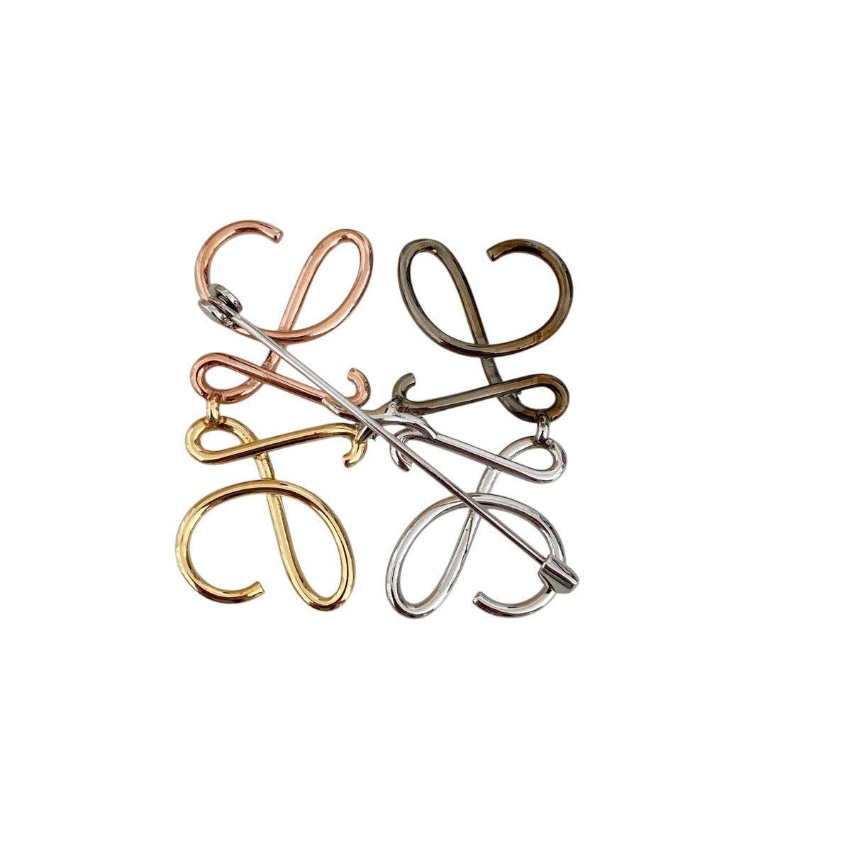 新品未使用★ロエベ アナグラムブローチ　マルチカラー LOEWE(ロエベ) アナグラムブローチ マルチカラー｜【公式