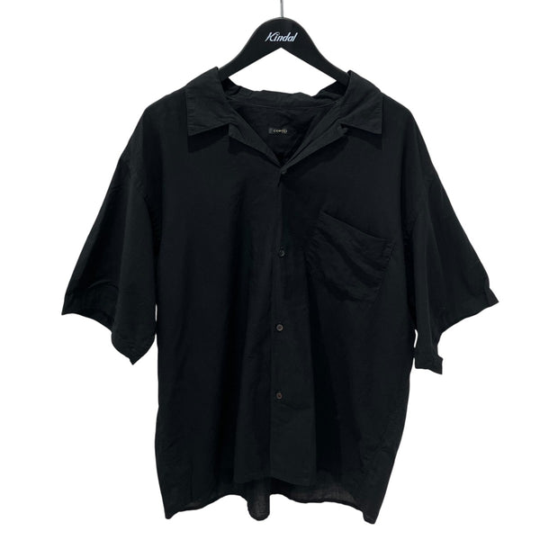 COMOLI(コモリ) KHADIコットン半袖オープンカラーシャツ半袖シャツB01
