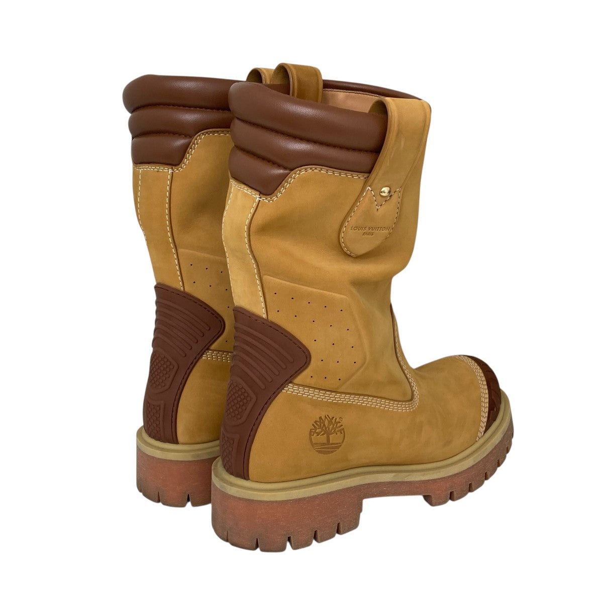 LOUIS VUITTON×Timberland ロングブーツ0274 0274 ベージュ サイズ 8 1