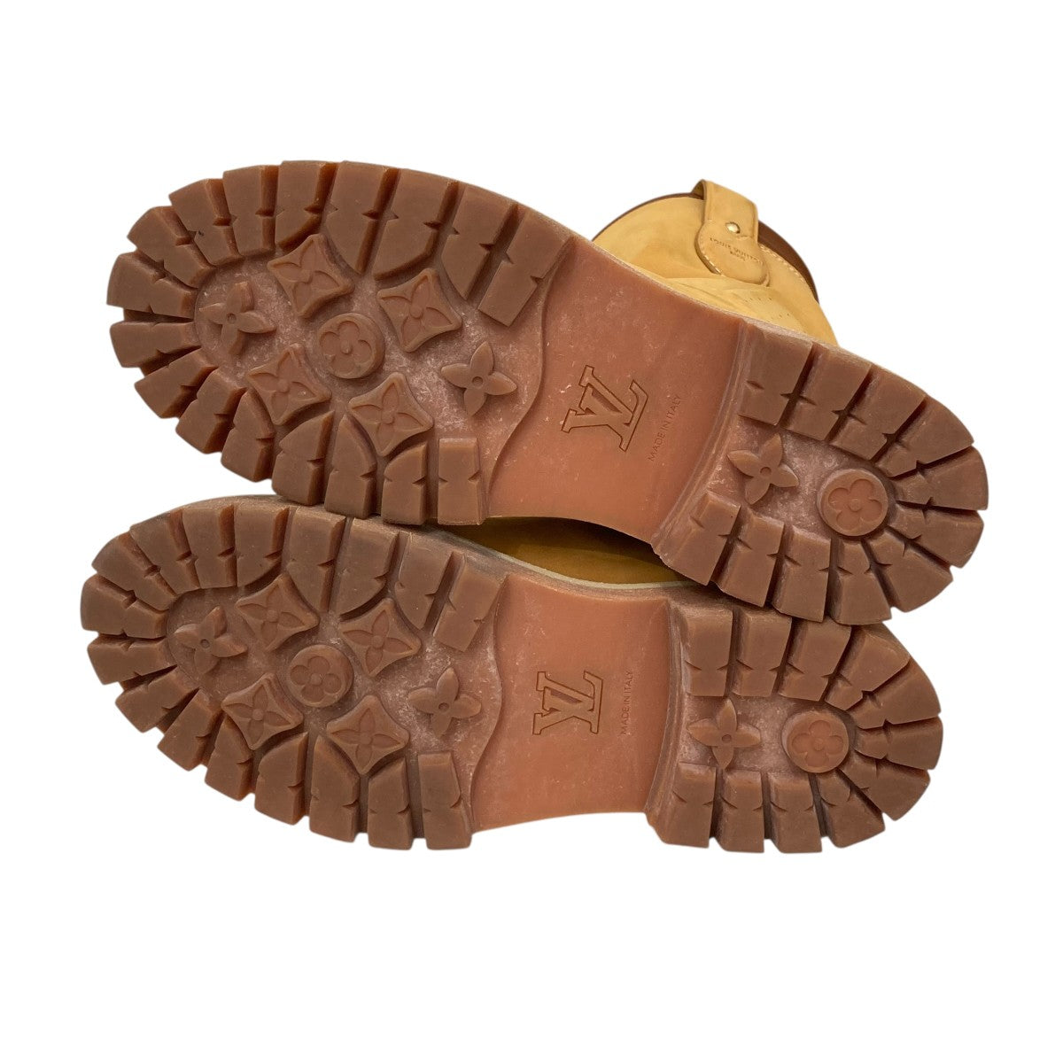 LOUIS VUITTON×Timberland ロングブーツ0274 0274 ベージュ サイズ 8 1