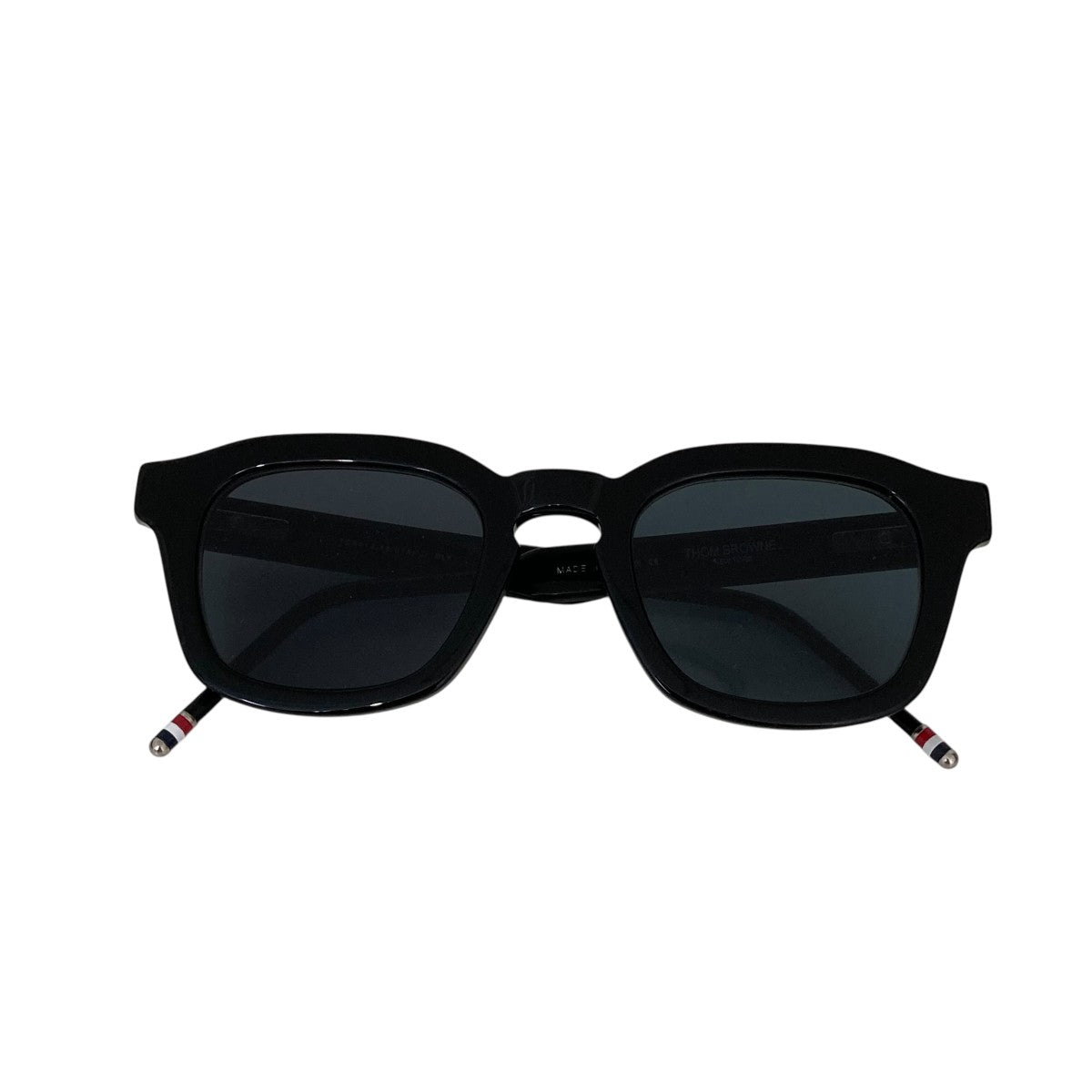 THOM BROWNE ネイビー サングラス ケース付き Thom Browne(トム・ブラウン) サングラスTB-011F-49 TB-011F-49
