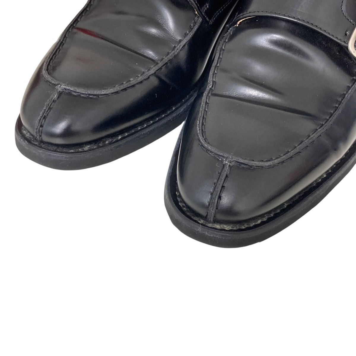 ダブルモンクストラップレザーシューズ3143ROML