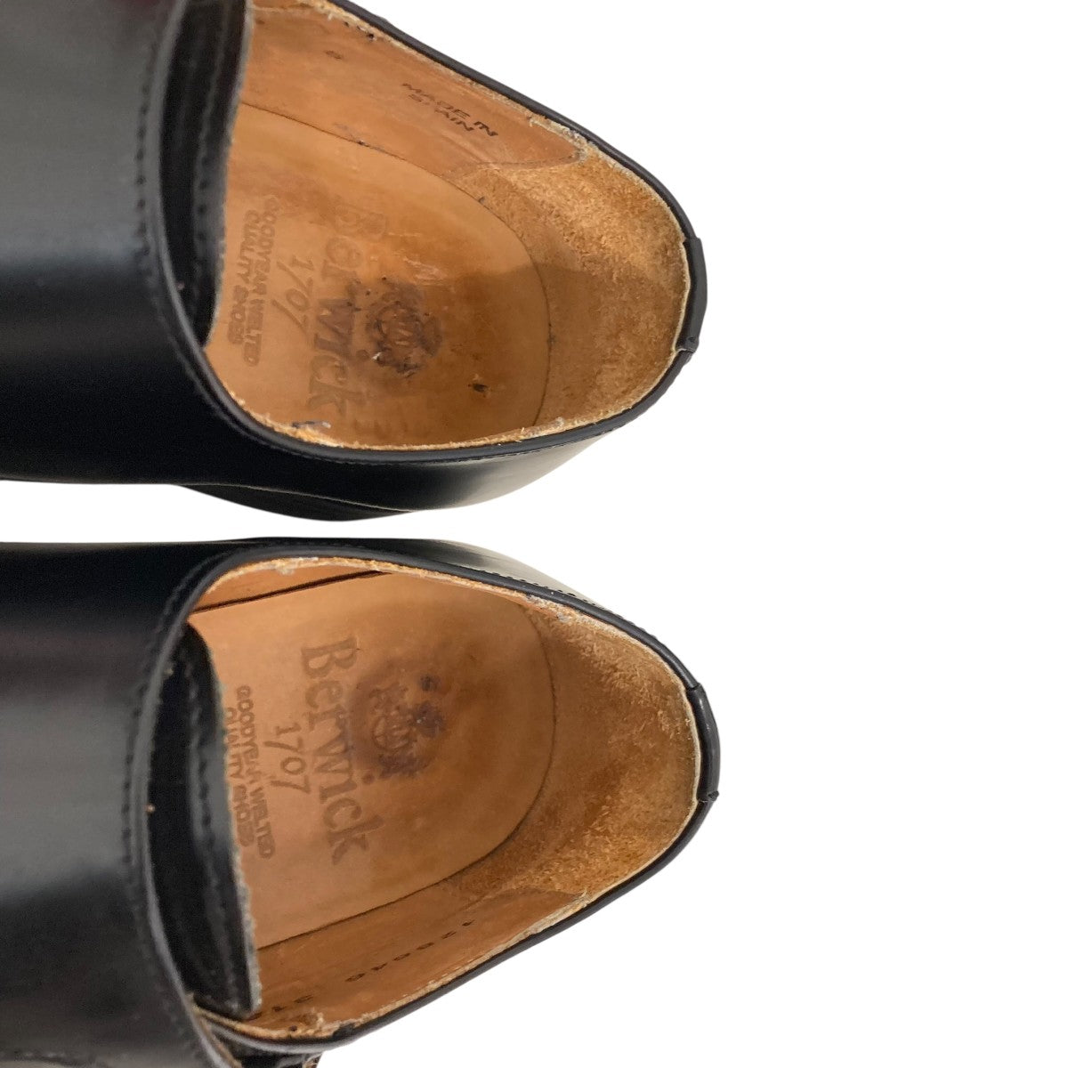 ダブルモンクストラップレザーシューズ3143ROML