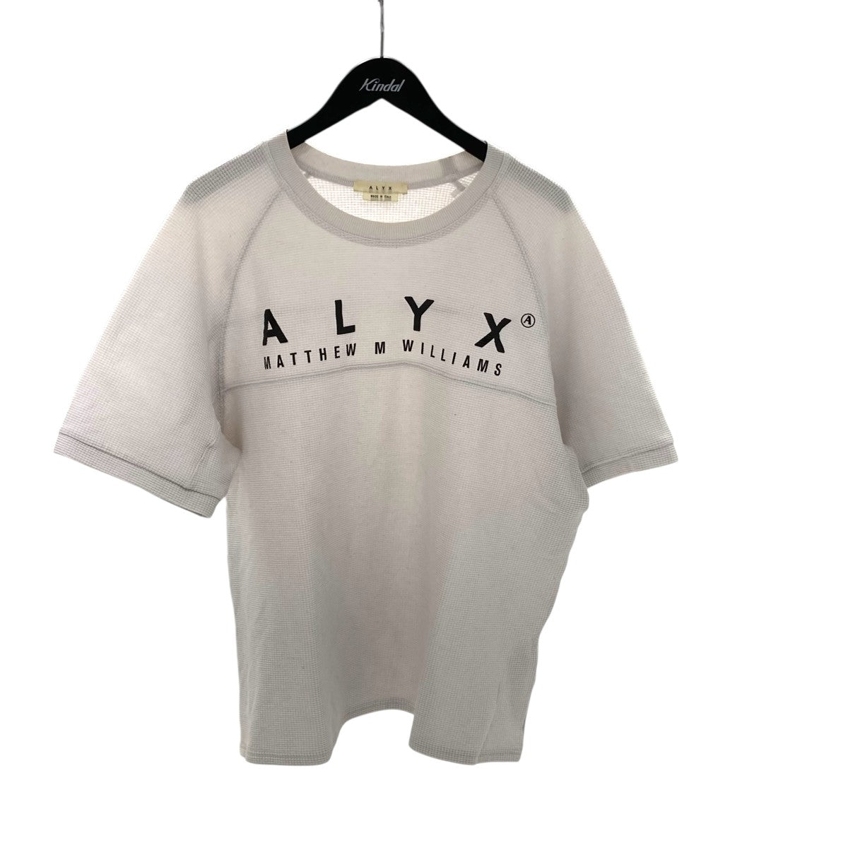 ALYX ロゴプリントサーマルカットソー 古着・中古-1枚目のアイテム画像
