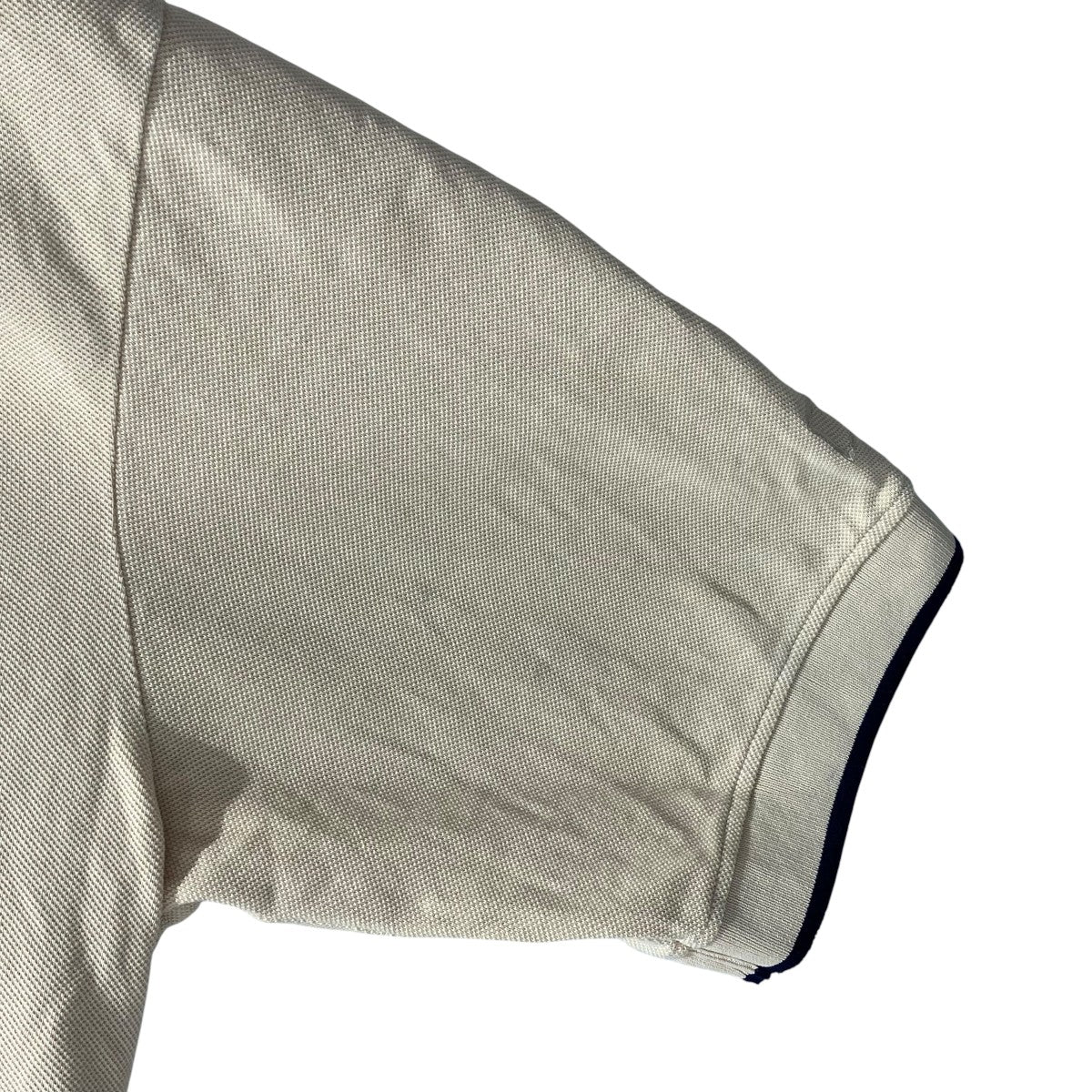 Tucked Neck Polo Top半袖ポロシャツ