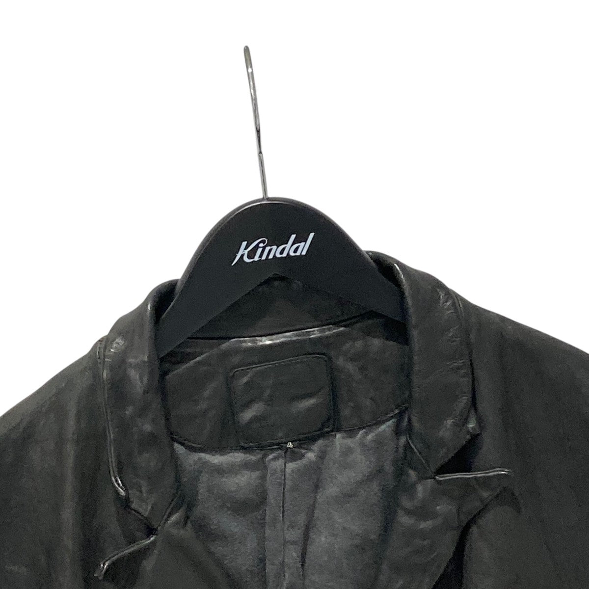 イサムカタヤマ　Backlash 半袖スウェット　黒　M ISAMU KATAYAMA BACKLASH - Soft Linen Henley Neck Pullover