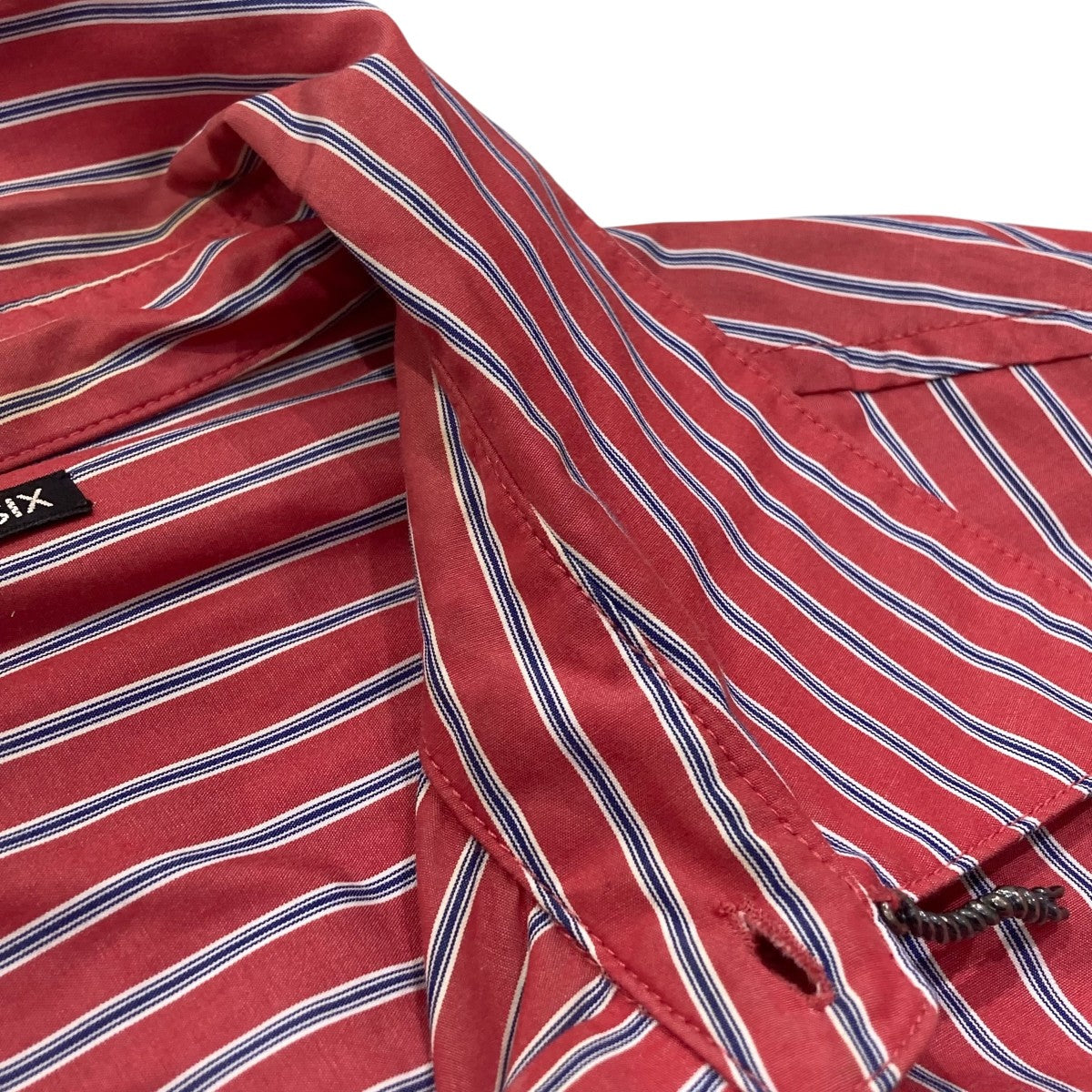 LES SIX(レシス) ストライプ長袖シャツTJUGO-FYRA-6-dS TJUGO-FYRA-6