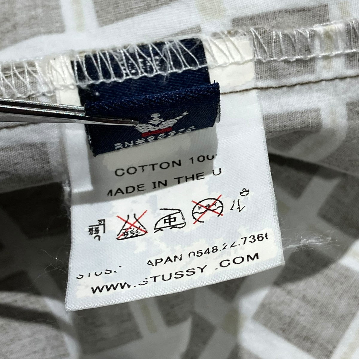 stussy 半袖シャツ 古着・中古-6枚目のアイテム画像