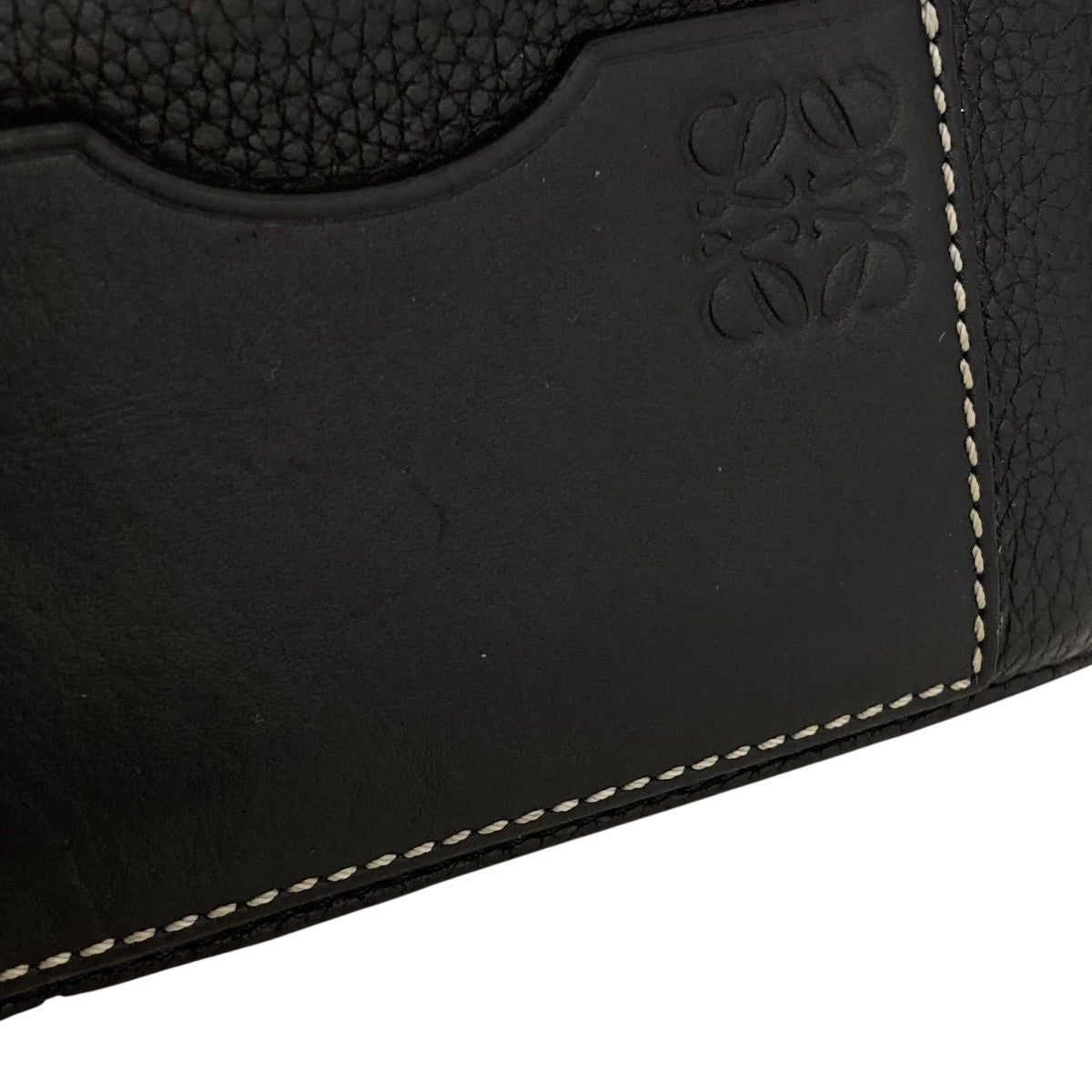 LOEWE ブラック　フラグメント　ケース LOEWE 黒 レザー フラグメントケース