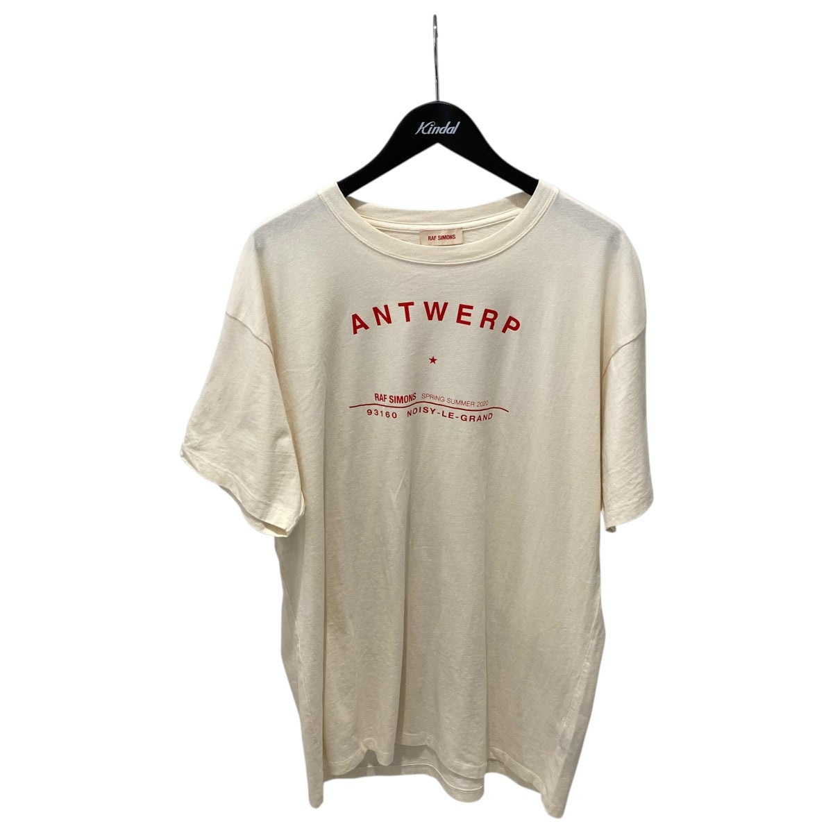RAF SIMONS プリントTシャツ19001-00013 古着・中古-1枚目のアイテム画像
