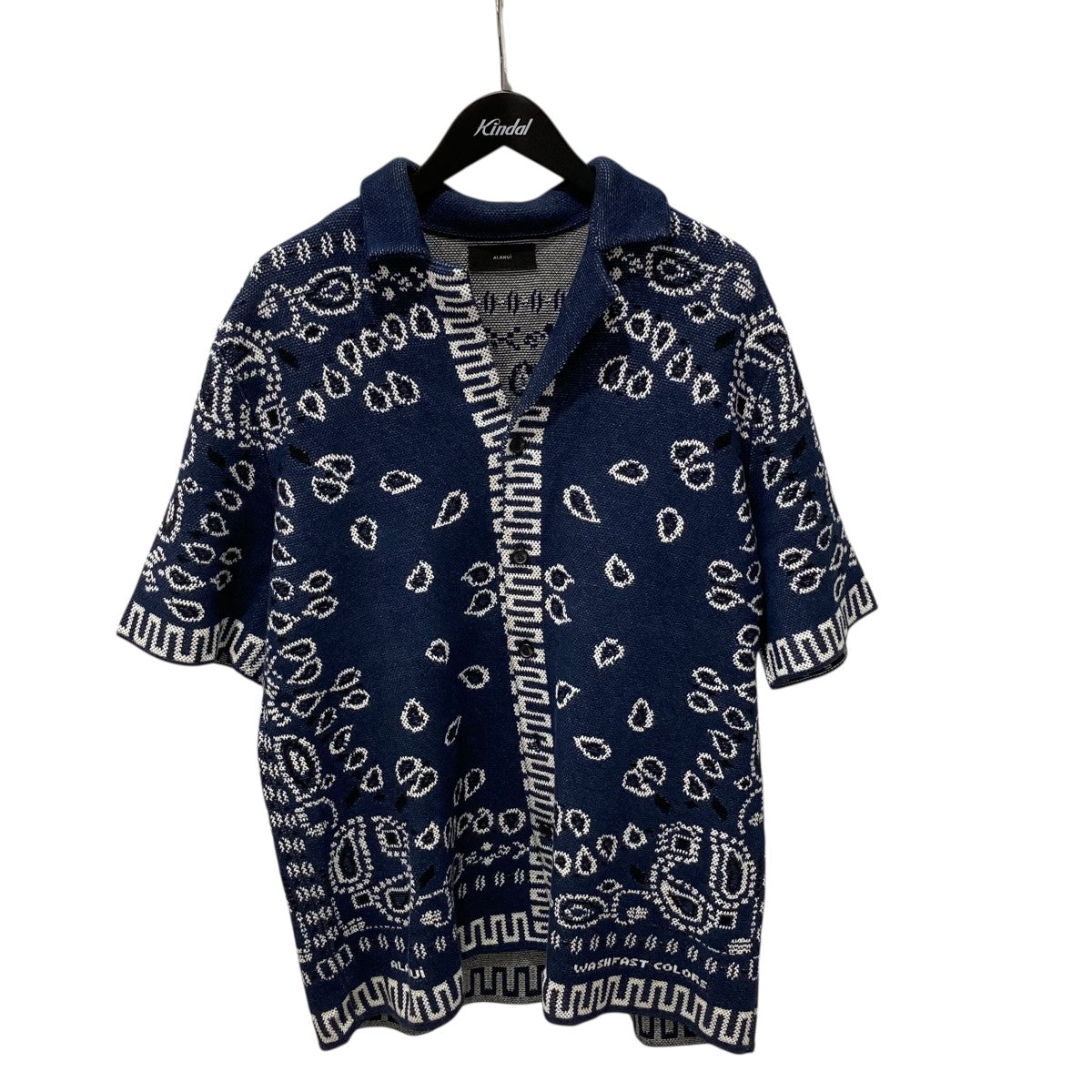 ALANUI アラヌイ ニットジャケット ペイズリー ALANUI(アラヌイ) ニットジャケット ネイビー サイズ S｜【公式