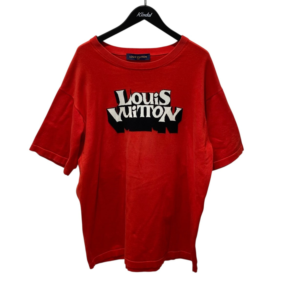 LOUIS VUITTON(ルイヴィトン) 23SSVCCM08 ロゴデザイン半袖ニット