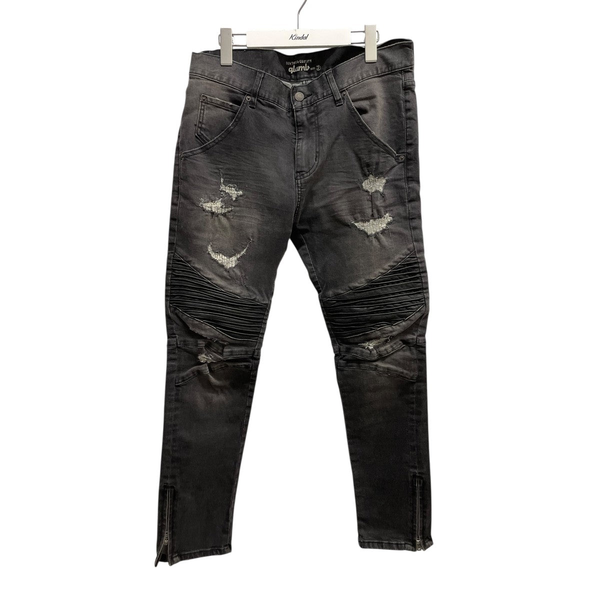 グラム ポリーデニム glamb グラム】 ポリーデニム ブラック glamb