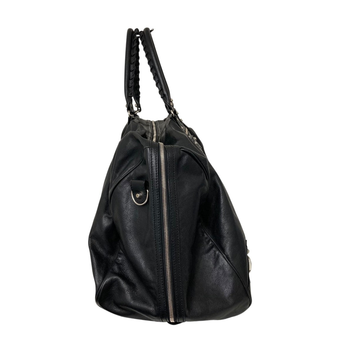 バレンシアガ ブラックレザー ビジネスバッグ BALENCIAGA(バレンシアガ) レザーボストンバッグ327147 327147
