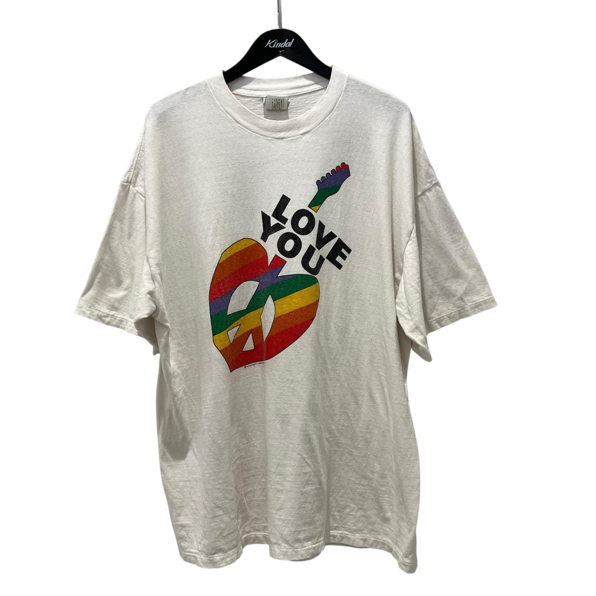 READYMADE 24SSSS T-SHIRT PEACE WHTプリントTシャツRE-CO-WH-00-00-274 古着・中古-1枚目のアイテム画像