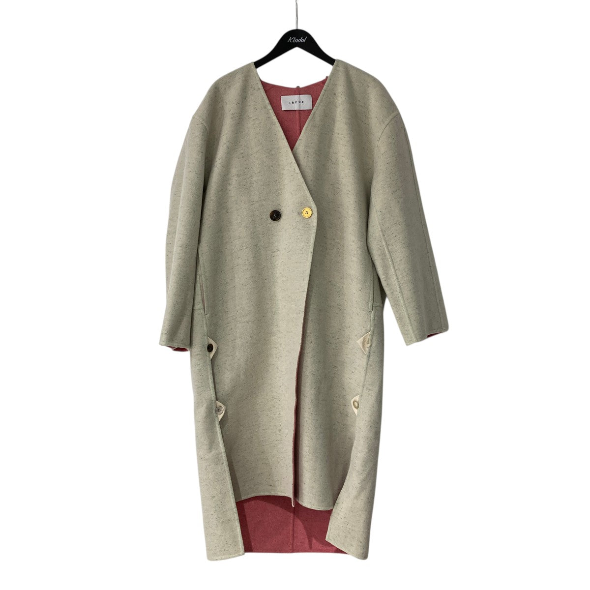 IRENE(アイレネ) ウールコート24A89001 24A89001 ベージュ サイズ 36