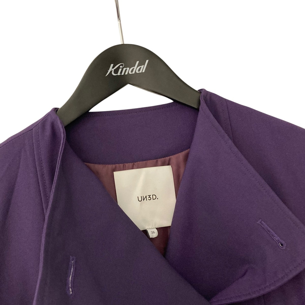 UN3D．(アンスリード) COCOON TRENCH CTトレンチコート