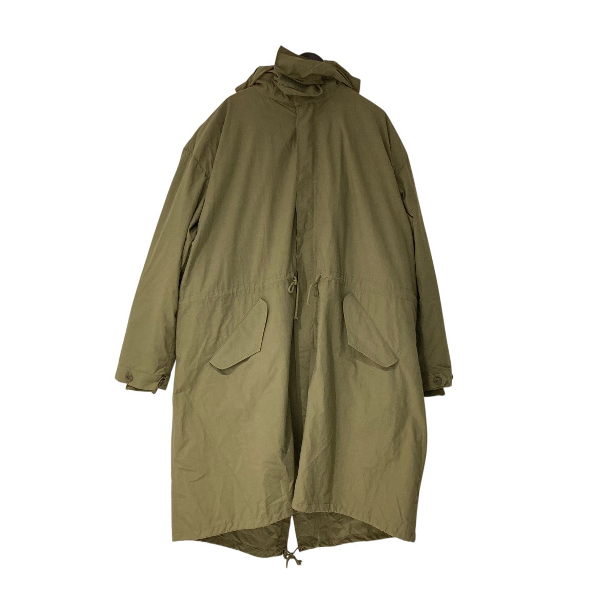 SOFTHYPHEN(ソフトハイフン) MELTON OPEN SHOULDER LONG COAT