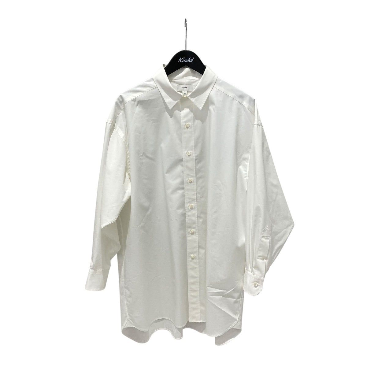 HYKE 長袖シャツ サイズ1 HYKE(ハイク) 長袖シャツ241-15213 241-15213 ホワイト サイズ 1