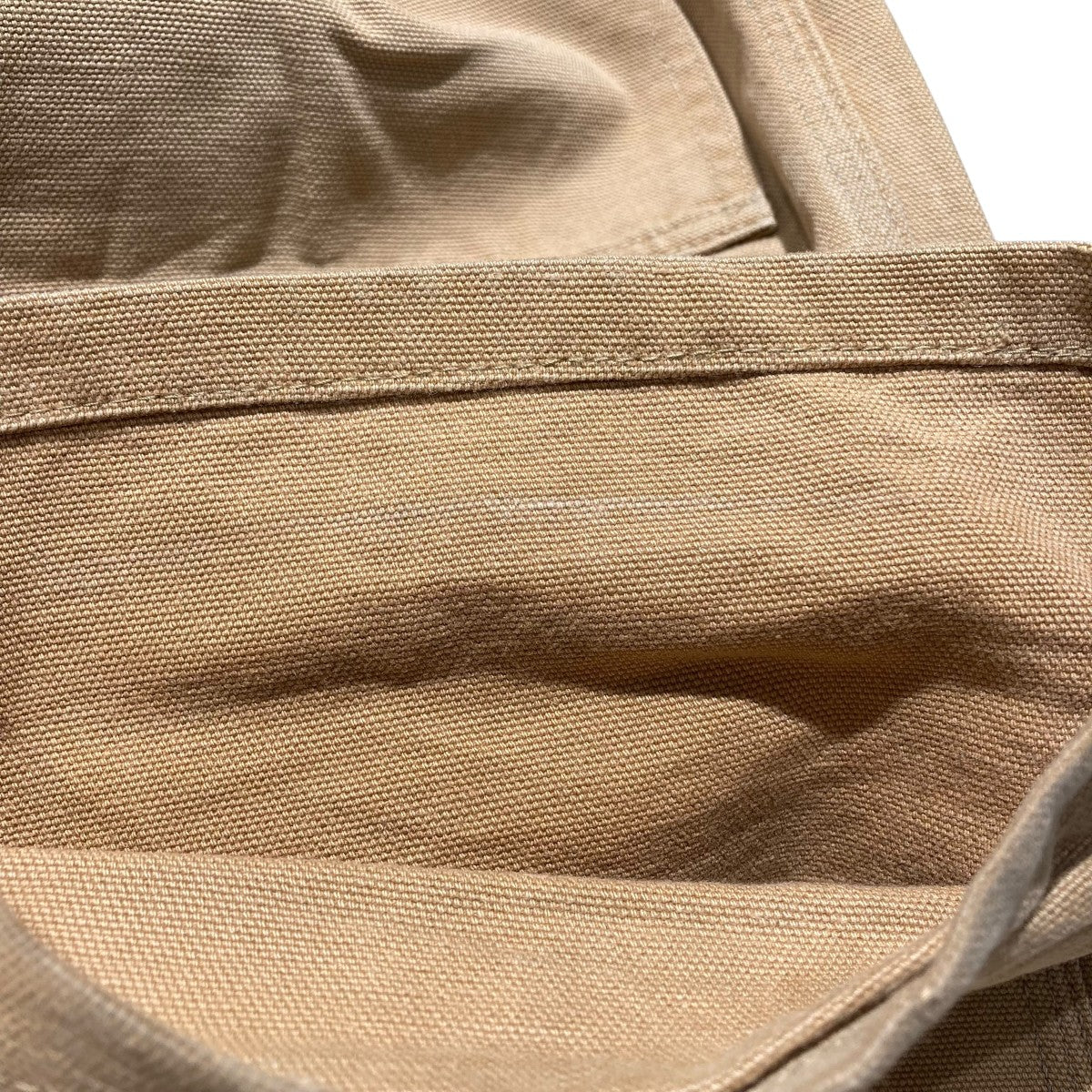 カーハート ダブルニーパンツ Carhartt ペインターパンツ ベージュ 古着 CarHartt(カーハート) ダブルニーペインターパンツ ベージュ