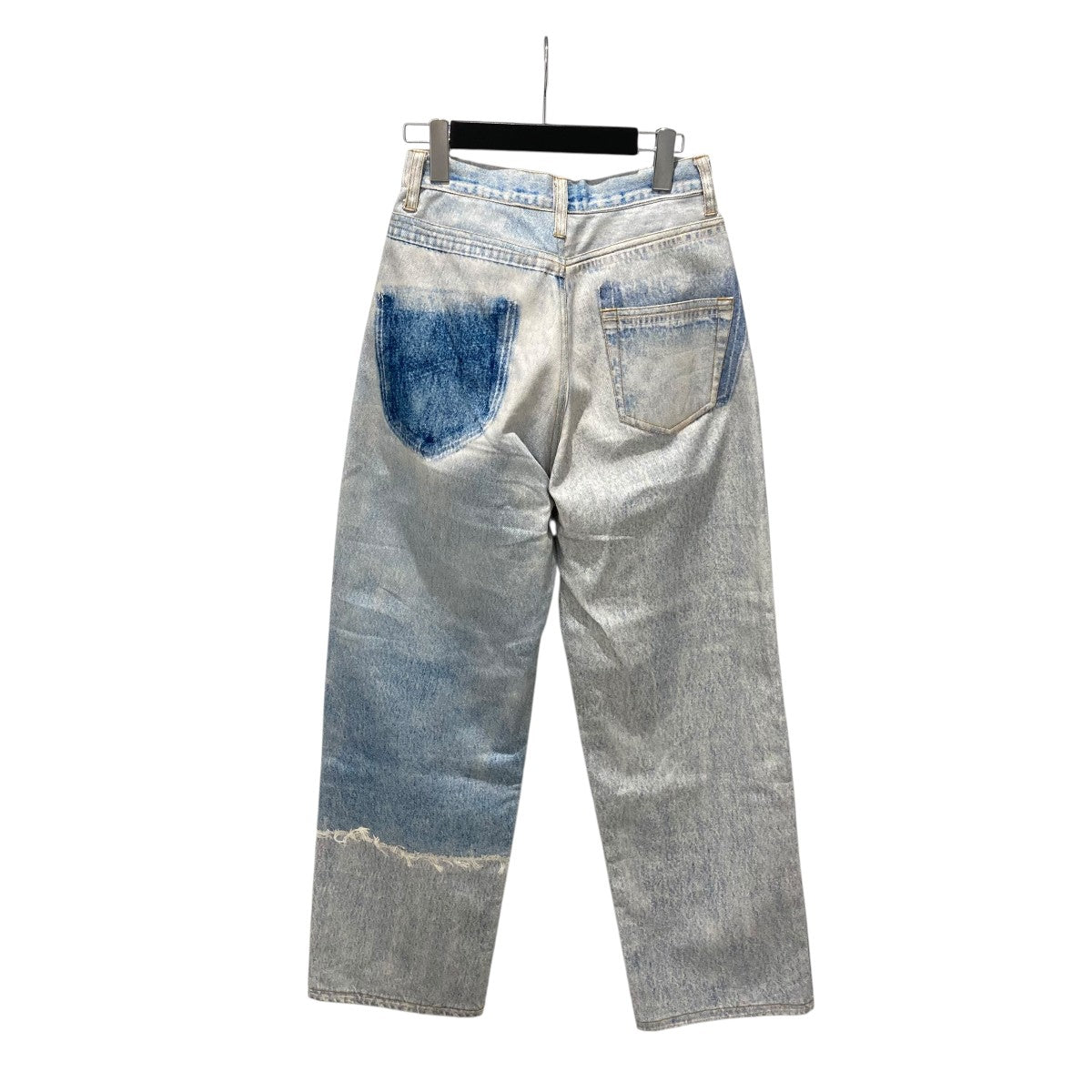 TROMPE L′OEIL DENIM PANTS ameri vintage AMERI(アメリ) TROMPE L'OEIL DENIM PANTS 転写プリントデニムパンツ