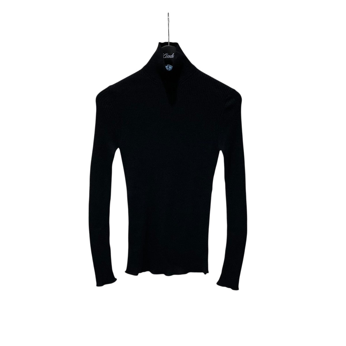 PRADAネイビー Vネック アーガイル ニット PRADA プラダ アーガイルニット 52 - メルカリ