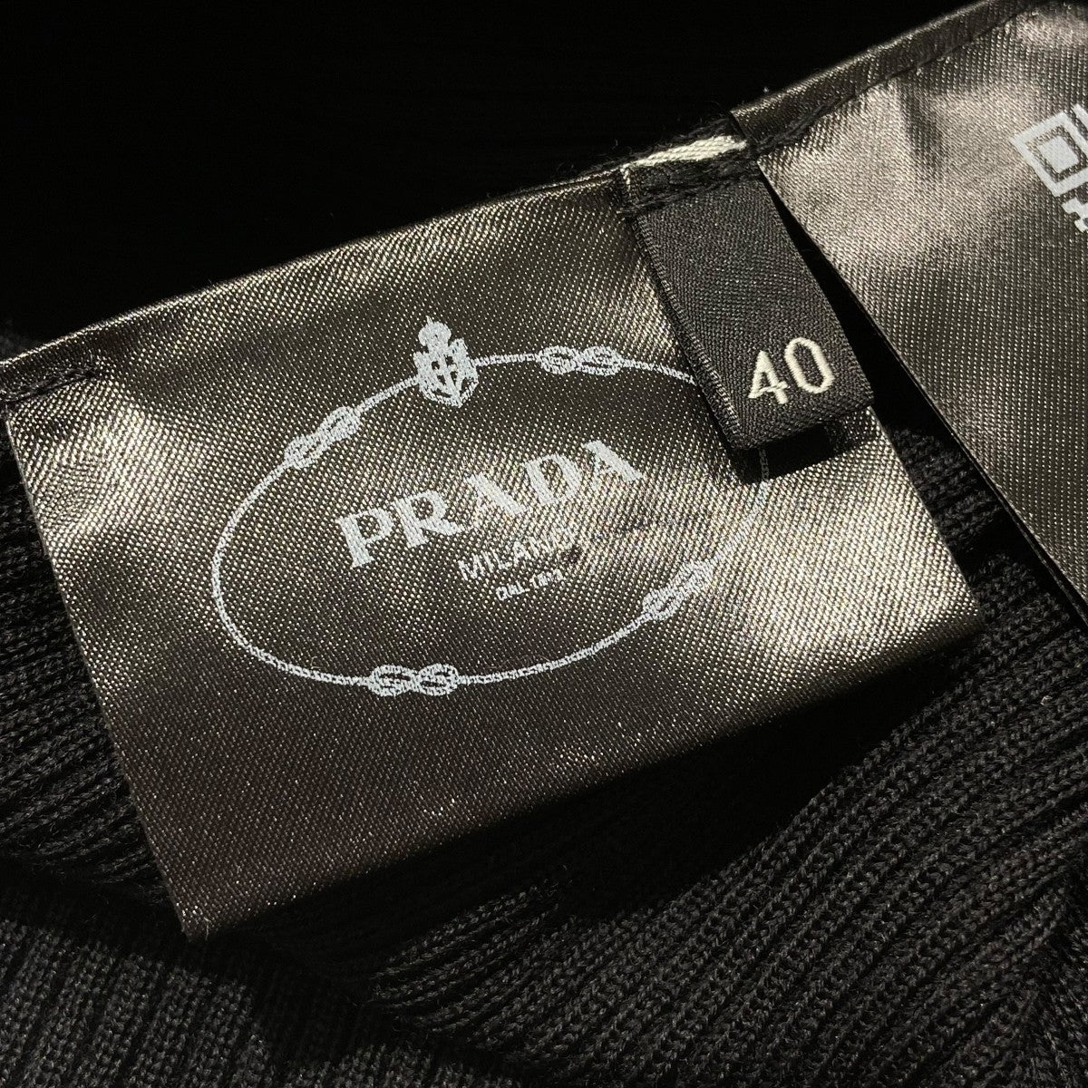 PRADA(プラダ) ハイネックニットDNA945 DNA945 ブラック サイズ 40