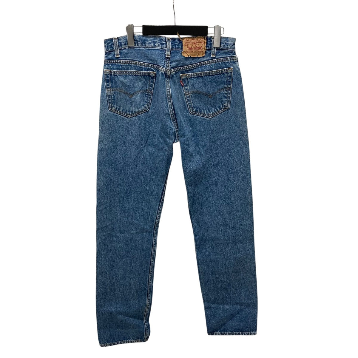 90s 501 USA製　ストレートパンツ　リーバイス　裏ボタン501 LEVI'S(リーバイス) 90s 501 USA製 ボタン裏520デニムパンツ ブルー