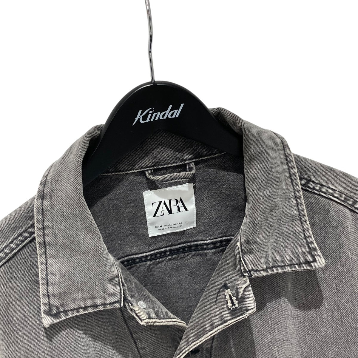 ZARA(ザラ) デニムジャケット グレー サイズ M｜【公式】カインドオル