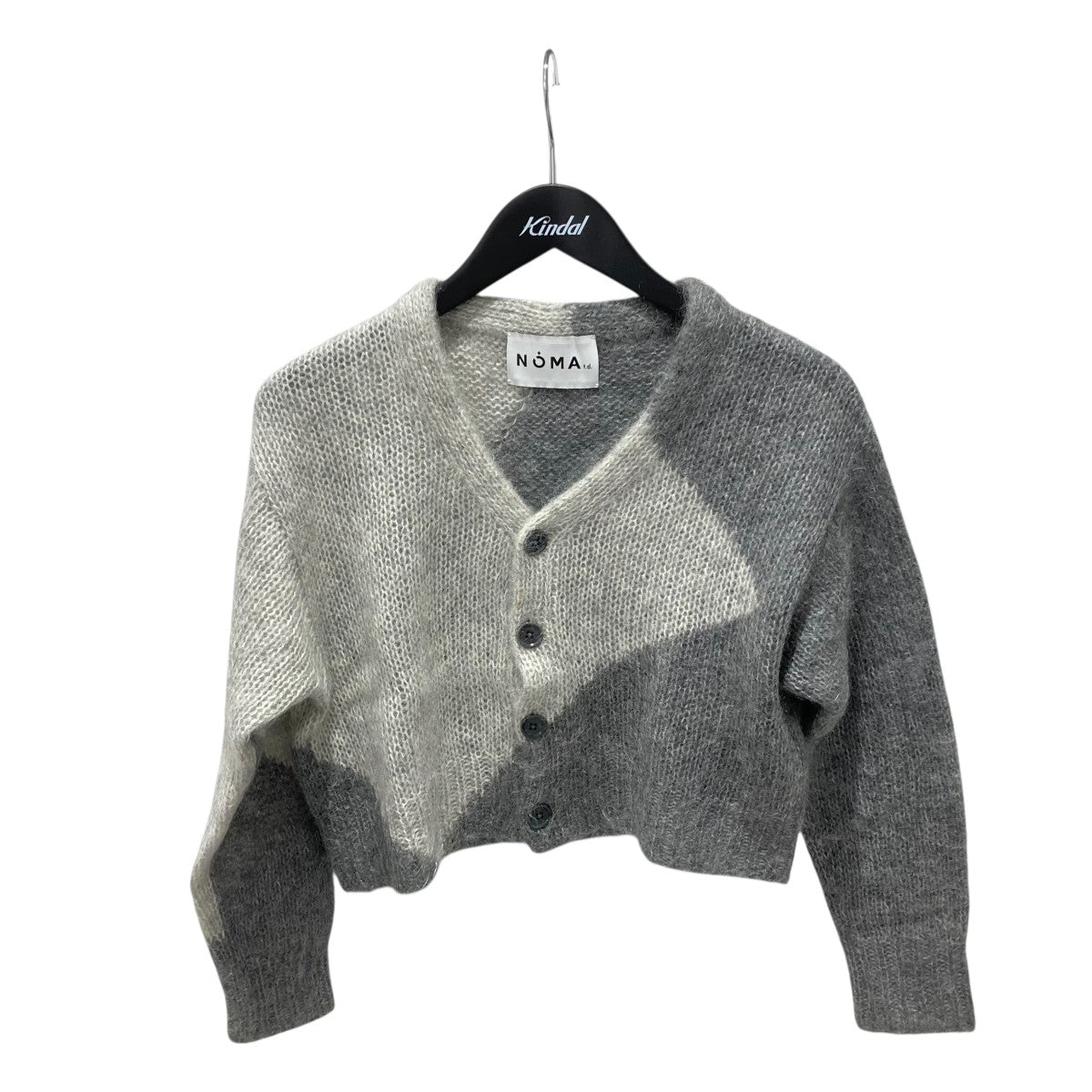 Hand-Knit Diamond Cardigan厚手カーディガンN32-KN01