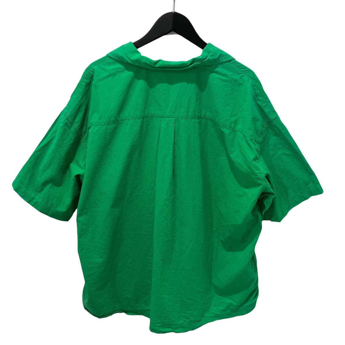 Finx Cotton Cordlane Open Collar S／S Shirt半袖シャツ