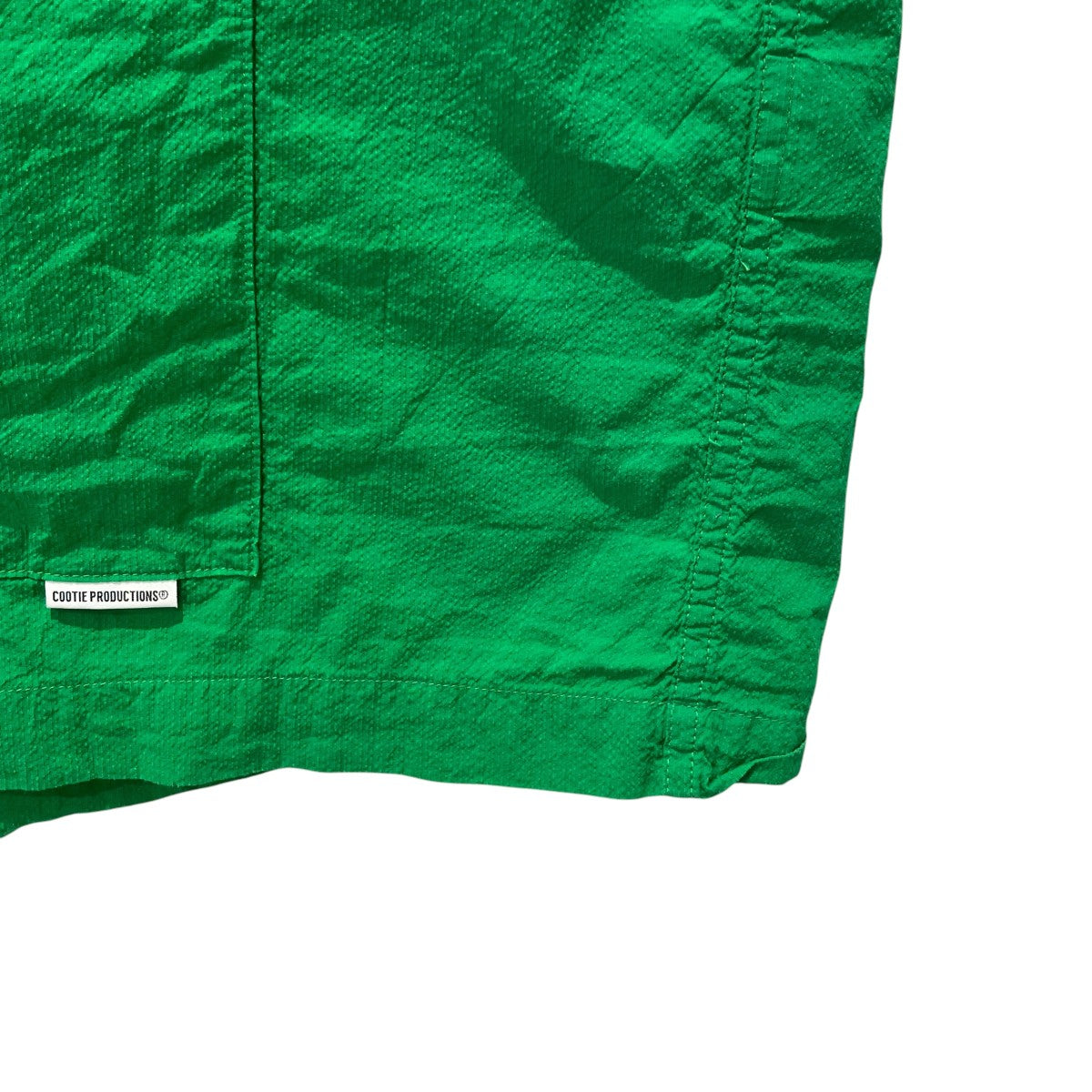 Finx Cotton Cordlane Open Collar S／S Shirt半袖シャツ