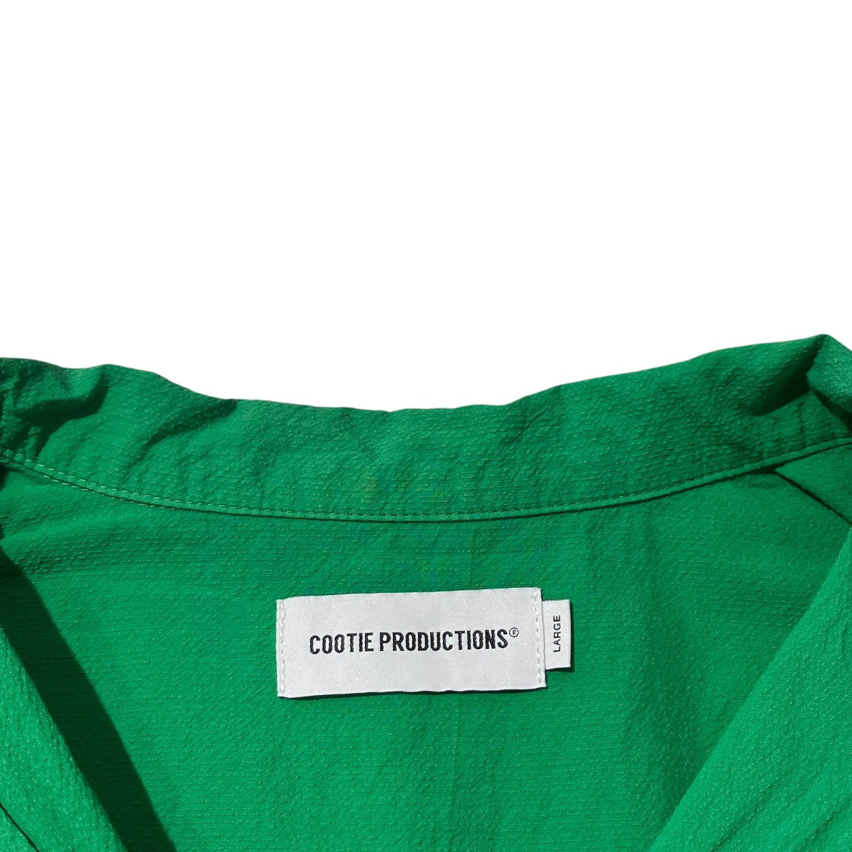 Finx Cotton Cordlane Open Collar S／S Shirt半袖シャツ