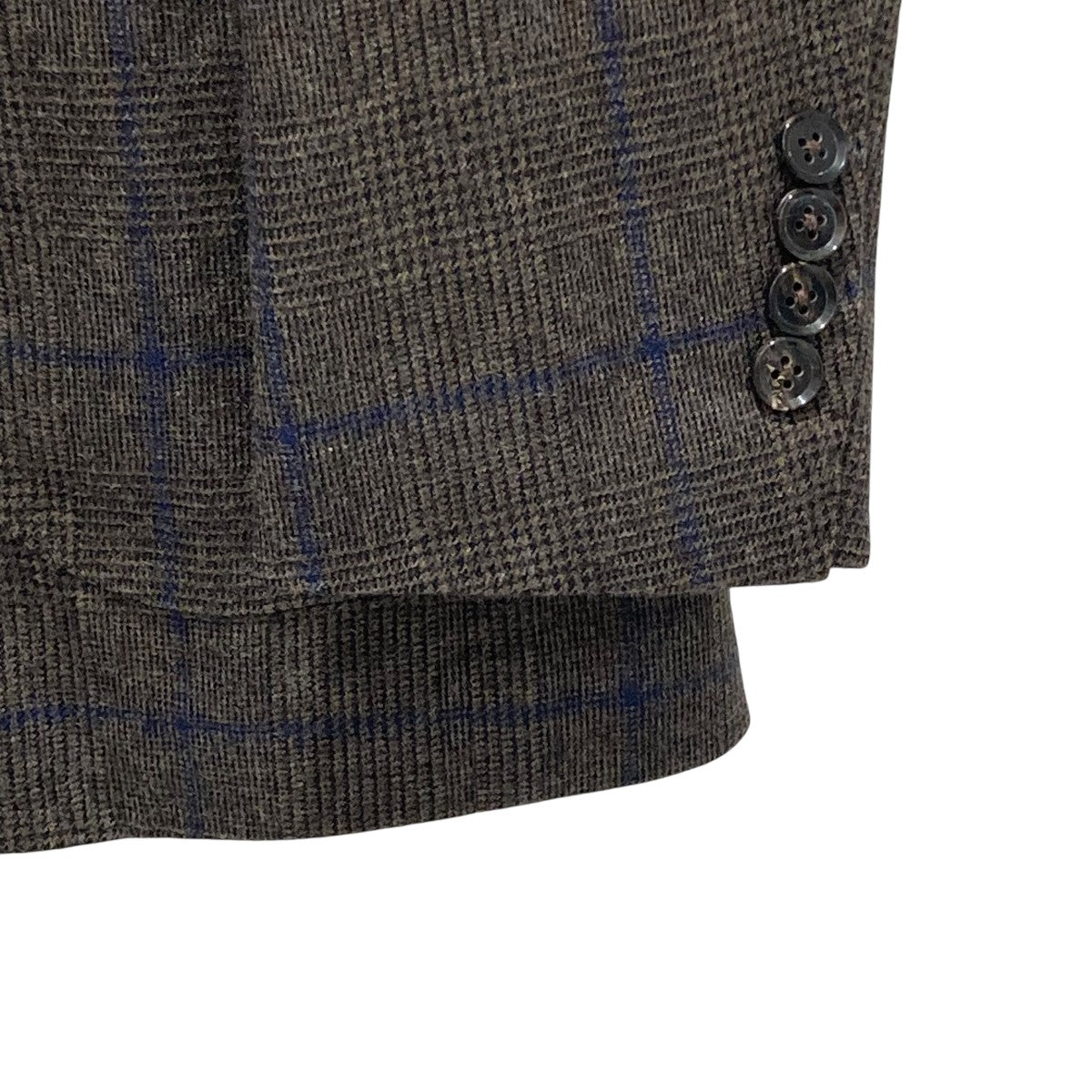 【新品未使用】 RINGJACKET MEISTER ネイビーチェックジャケット RING JACKET(リングジャケット) MEISTERチェックテーラード