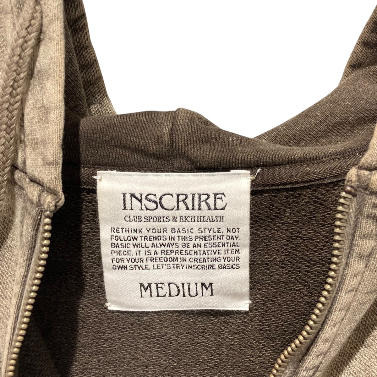 アンスクリア　パーカー INSCRIRE（アンスクリア）の「INSCRIRE | 〈別注〉ブリーチスウェット