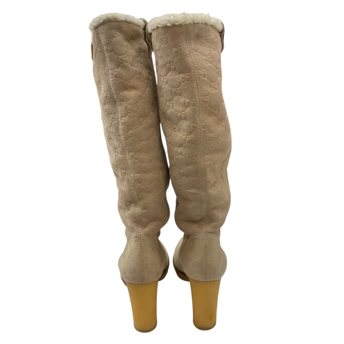 GUCCI(グッチ) ムートンブーツ ベージュ サイズ 37｜【公式】カインド