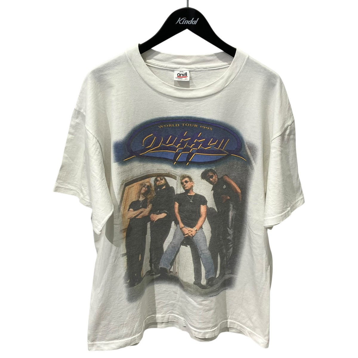 anvil 90sdokken world 95年製半袖Tシャツ 古着・中古-1枚目のアイテム画像