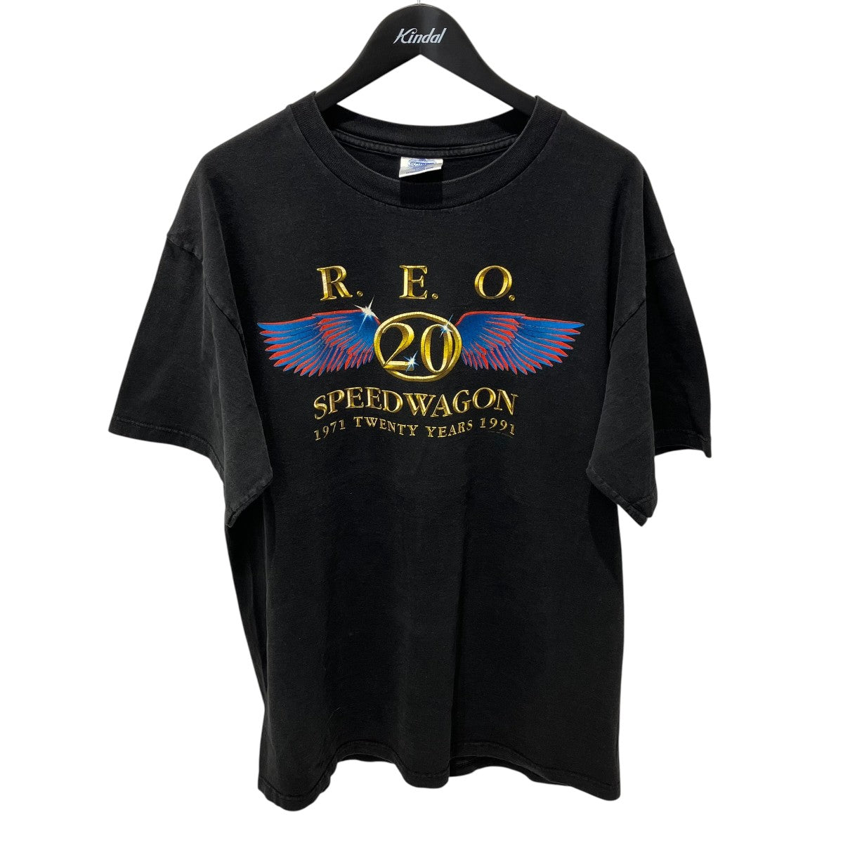 Winterland Productions 90sREO SPEEDWAGON半袖Tシャツ 古着・中古-1枚目のアイテム画像