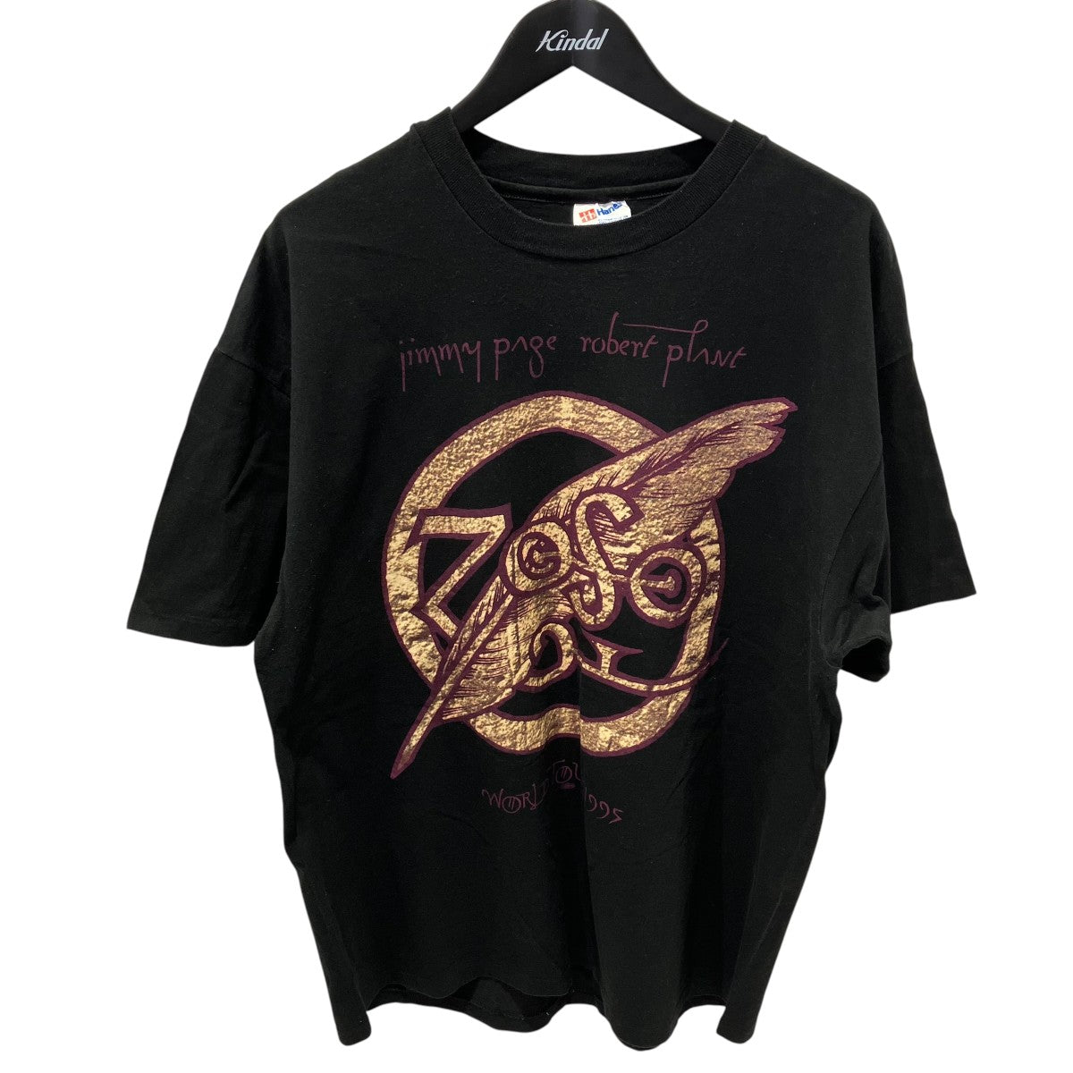 jimmy page ＆ robert plant 90s半袖Tシャツ