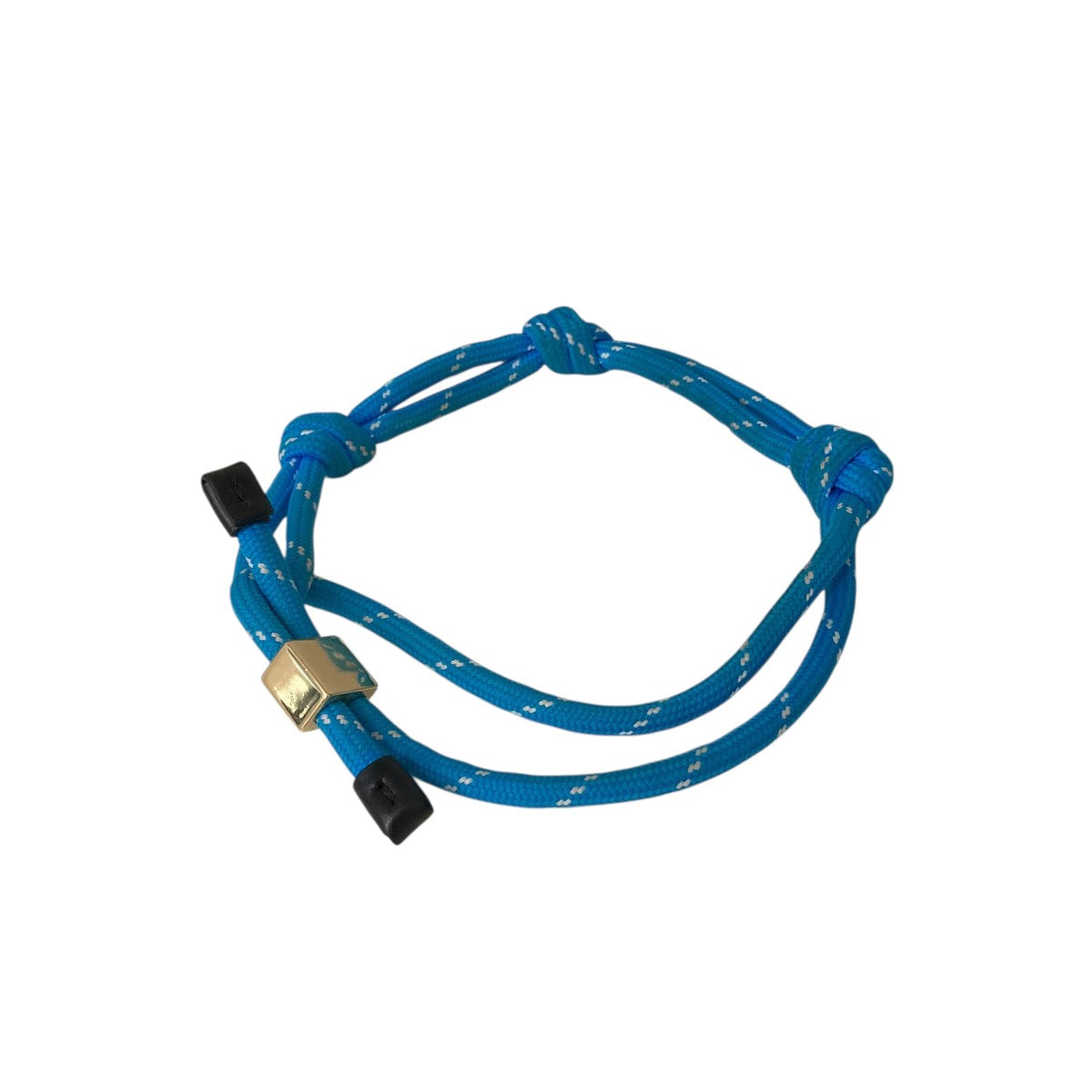 未使用　miumiu コードブレスレット　現行品 miu ミュウミュウ （MIUMIU） コードブレスレット 5IB538 NERO（新品