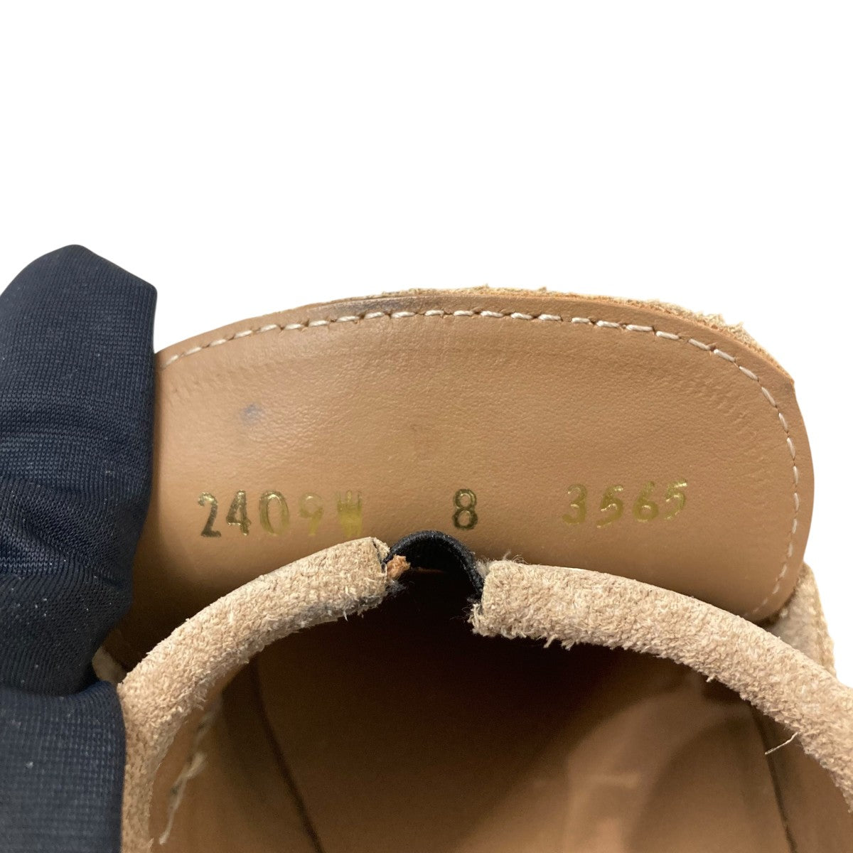 25SSBIT SLIPPER SUEDEレザーシューズ25093510001810